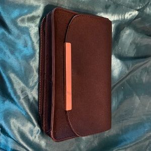Faux leather wallet.